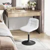 WOLTU Schminkhocker Barhocker mit Rückenlehne, aus bequemer Produktbild-Vorschau 2