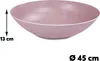 Solar-Brunnen Set für draußen - 45 cm Schale rosa Produktbild-Vorschau 2