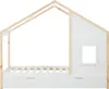 Häuschenbett 90 x 190 cm – Mit Schublade – Kiefer & MDF – Produktbild-Vorschau 1