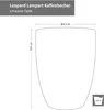 Mambocat Leopard Lampart Nero 6-tlg. Kaffeebecher Set Produktbild-Vorschau 5
