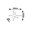 Rabalux 6260 Wandleuchte Amadeo, 21W, 4000K, 1500lm, Produktbild-Vorschau 6