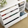 Wickelkommode Weiß 120x50x91.5cm, Wickeltisch mit 5 Produktbild-Vorschau 5