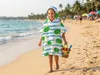 FEBE Badeponcho Kinder Schildkröten Muster Badetuch Mit Produktbild-Vorschau 5