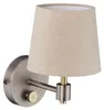Lampada da parete Relaxdays Vintage, dimmerabile, faretto Anteprima dell’immagine prodotto 1