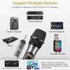 TONOR Mikrofon TW620 UHF Funkmikrofon Set mit Empfänger für Produktbild-Vorschau 4
