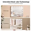 VEVOR Hollywoodske kozmetické zrkadlo s osvetlením Náhľad obrázku produktu 6