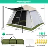 Tente de camping COSTWAY, tente pop-up pour 2 à 4 Voir les images du produit 2