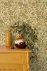 ESTAhome Tapete Retro Blumen Graugrün 50 x 900 cm Produktbild-Vorschau 2
