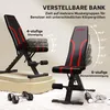 Składana wielofunkcyjna ławka treningowa SPORTNOW do 250 kg Podgląd zdjęcia produktu 4