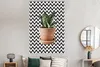 MuchoWow® Poster Pflanze - Blumentopf - Schwarz - Weiß Produktbild-Vorschau 4