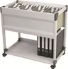 DURABLE Hängemappenwagen SYSTEM 90 A4, 378410 grau Produktbild-Vorschau 11