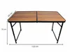 Berger Campingtisch klappbar 120x60 cm höhenverstellbar Produktbild-Vorschau 5