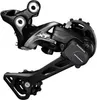 A black bicycle rear derailleur is shown against a white background. Produktbild-Vorschau