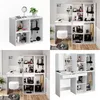 Anstellschrank Vicco Isabelle Weiß 80.1 x 65 cm, Model Produktbild-Vorschau 8