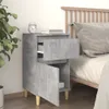 vidaXL Nočný stolík Concrete Grey 40x35x70 cm Náhľad obrázku produktu 3
