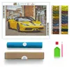 ARTULIO Diamond Painting Set - Gelbes Ferrari vor Produktbild-Vorschau 2