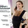 Laavir® Baby Draagzak Corduroy - Comfortabele Buikdrager Productafbeelding-voorbeeld 5