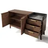 Flieks Kommode Wohnzimmerschrank mit Schubladen und offenem Produktbild-Vorschau 10