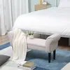 HOMCOM Sitzbank für Schlafzimmer Flurbank Polsterbank MDF Produktbild-Vorschau 2