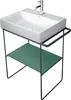 Duravit Glaseinleger DURASQUARE für Metallkonsole Produktbild-Vorschau 1
