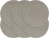 vidaXL Tischsets 6 Stk. Grau 38 cm Rund Baumwolle Produktbild-Vorschau 4