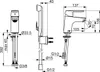 Hansa Waschtisch-Einhandmischer HansApolo 500 x 146 mit Produktbild-Vorschau 8
