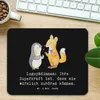 Mr. & Mrs. Panda Mauspad Logopädin Superkraft - Schwarz - Produktbild-Vorschau 2