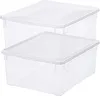 Rotho Clear 2er-Set Aufbewahrungsbox 18l mit Deckel, Produktbild-Vorschau 1
