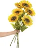 Künstliche Sonnenblumen,Langer Stiel,Dekoration für,Outdoor Produktbild-Vorschau 3