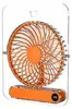 ZELURXX Ultradünner faltbarer USB-Tischventilator, leise Produktbild-Vorschau 1