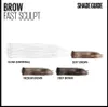 Maybelline New York Express Brow Fast Sculpt 04-Medium Voir les images du produit 4