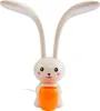 A close-up studio shot of a rabbit-shaped LED desk lamp. Produktbild-Vorschau