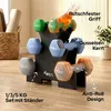 KM-Fit Hantelset 12 kg mit Ständer Neopren Kurzhanteln 1–3 Produktbild-Vorschau 3