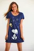 Peanuts Sleepshirt marine Größe 44/46 Produktbild-Vorschau 3