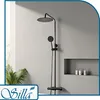 Aufputz-Brausegarnitur mit Thermostat S-1170B Schwarz Produktbild-Vorschau 9