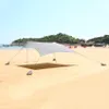 Tenda da spiaggia portatile 2,3 x 2,3 m antivento, Anteprima dell’immagine prodotto 6