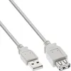 Prolunga InLine® USB 2.0, maschio/femmina, tipo A, beige, Anteprima dell’immagine prodotto 4