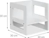 Relaxdays Sitzhocker Kinder 2er Set, Wendehocker, 2 Produktbild-Vorschau 4