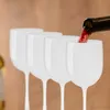 Relaxdays Bicchieri da vino in plastica, set da 6, Anteprima dell’immagine prodotto 2