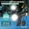Nabíjecí přední světlo FISCHER LED 100 luxů s funkcí Náhled obrázku produktu 6