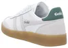 Gola Viper Leather White/White/Evergreen/Gum Größe EU 40 Produktbild-Vorschau 11