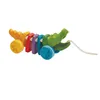 PlanToys giocattolo in legno alligatore arcobaleno Anteprima dell’immagine prodotto 7