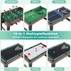 COSTWAY 10 in 1 tavolo da gioco, calcio balilla, tavolo Anteprima dell’immagine prodotto 4