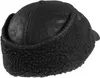 Schildmütze mit Ohrenklappen Wintermütze Kappe, schwarz, L Produktbild-Vorschau 2