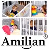 Amilian Bettumrandung Babybett Baby Kinder Nestchen Produktbild-Vorschau 7