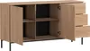 MIRJAN24 Kommode Querty 01 K2D3SZ, Loft Wohnzimmer Produktbild-Vorschau 2