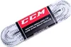 Lacets CCM Team Waxed 274cm, blanc, 108" Voir les images du produit 2