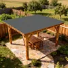 GIHAUVIA 22x tôle trapézoïdale 108cm x 42.6cm = 10.12 tôle Voir les images du produit 8