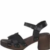 Tamaris Damen Sandalen Leder Plateau 1-28331-28, Größe:38 Produktbild-Vorschau 4