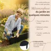 Floranica Bordure de jardin flexible 20 x 100 cm noir Voir les images du produit 5